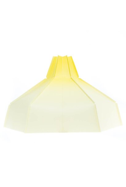 Folded Lampshade Yellow Gradient