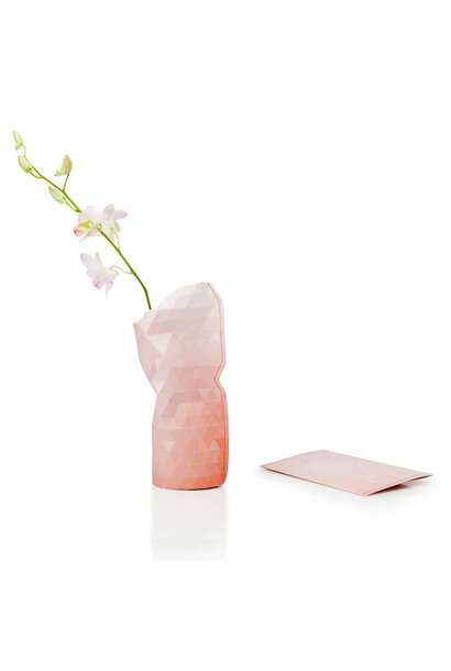 Paper Vase Cover Pink Tones (small)