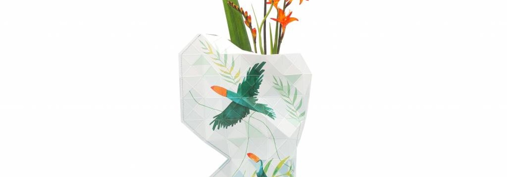 Paper Vase Cover Toucan