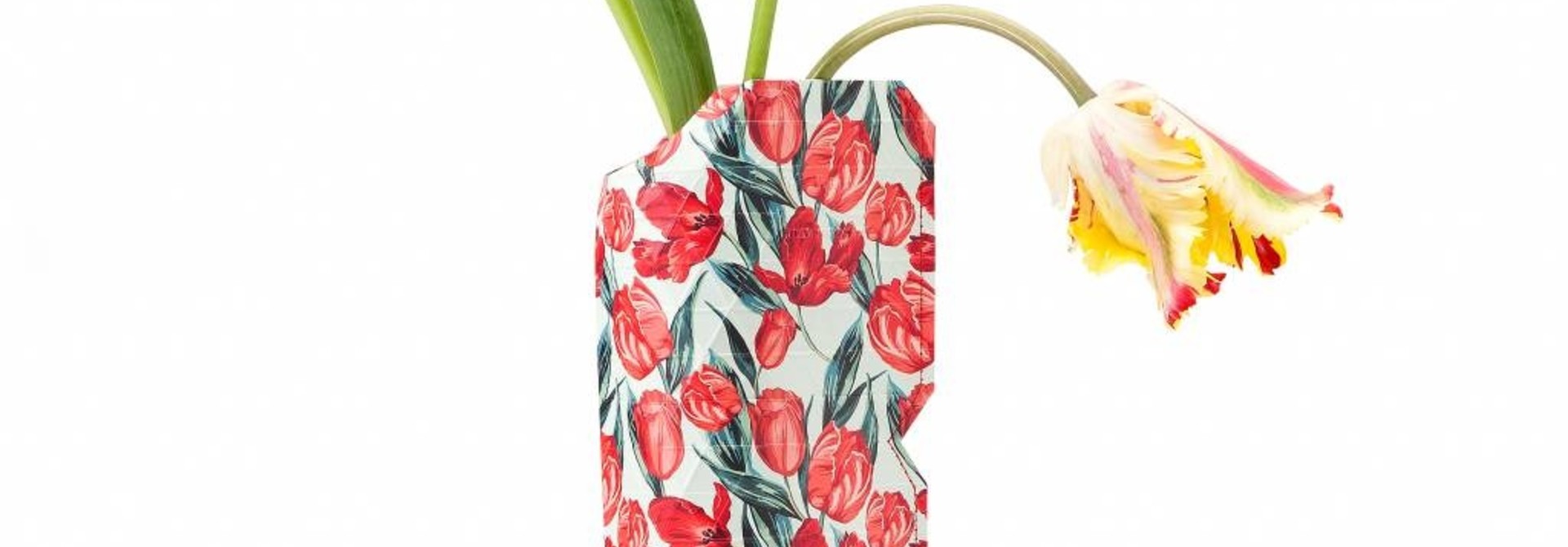 Paper Vase Cover Tulips (small)