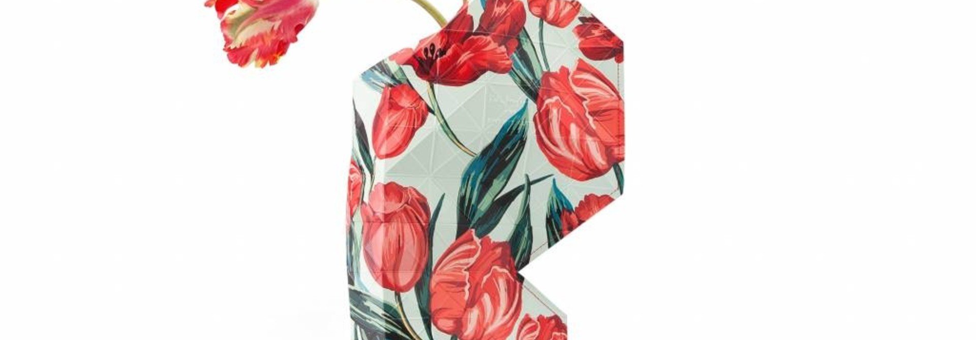 Paper Vase Cover Tulips