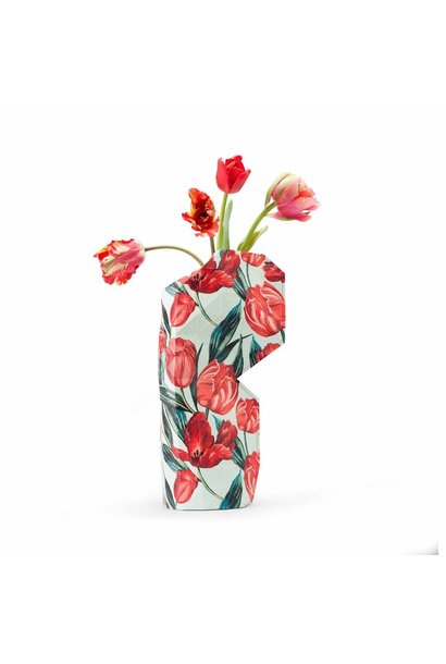 Paper Vase Cover Tulips