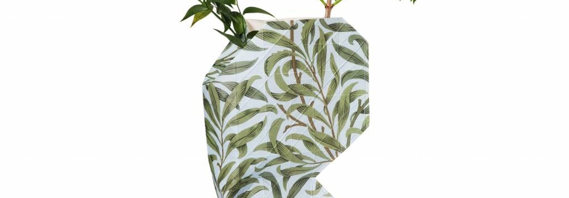 Paper Vase Cover Willow Bough