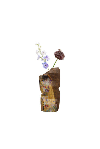 Paper Vase Cover The Kiss - Klimt (small)