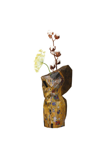 Paper Vase Cover The Kiss - Klimt