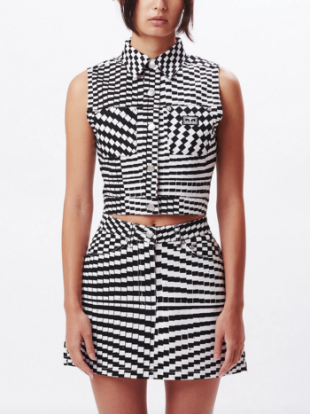 Obey Exie Cropped Vest
