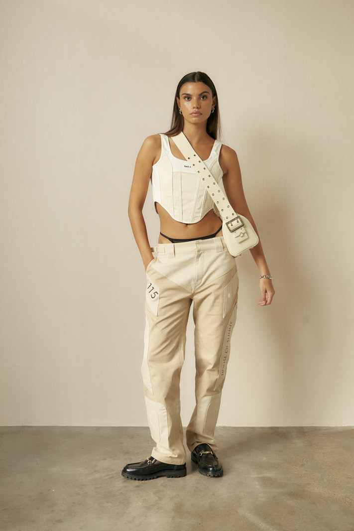 House of Sunny The Racer Cargo Trousers