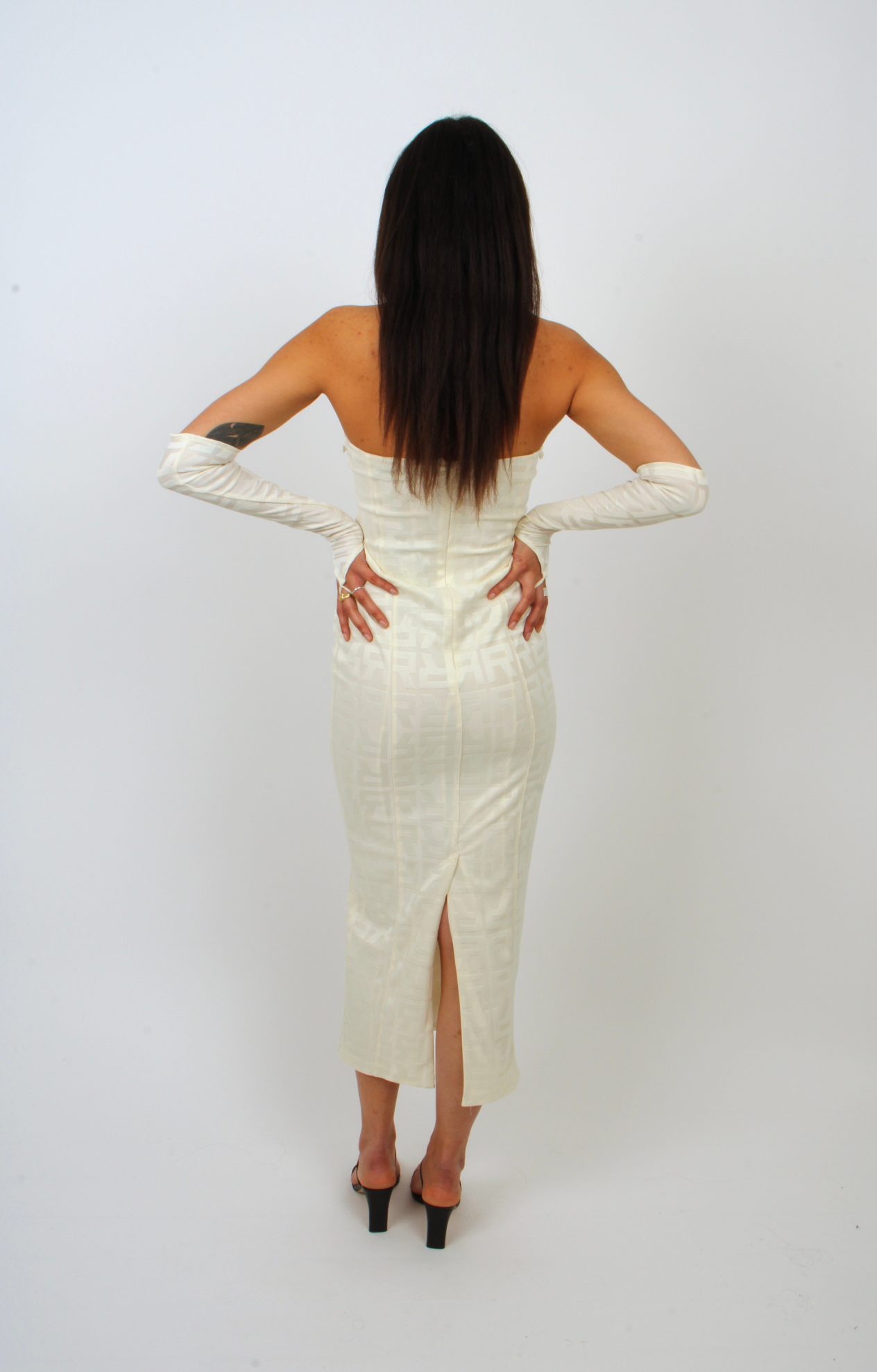 Rotate Rotate Jacquard Jurk