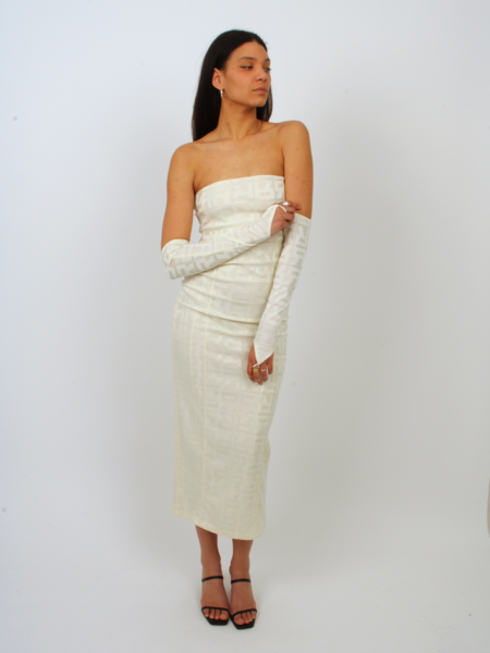 Rotate Rotate Jacquard Jurk