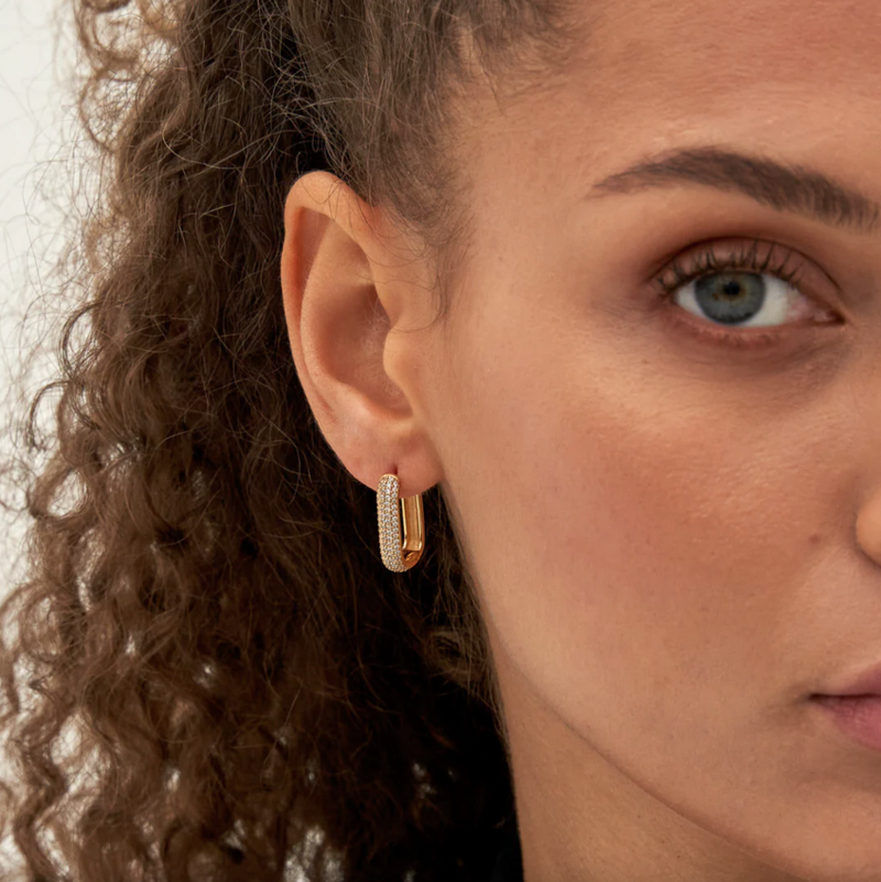 Nilu Icon Pavé Hoops