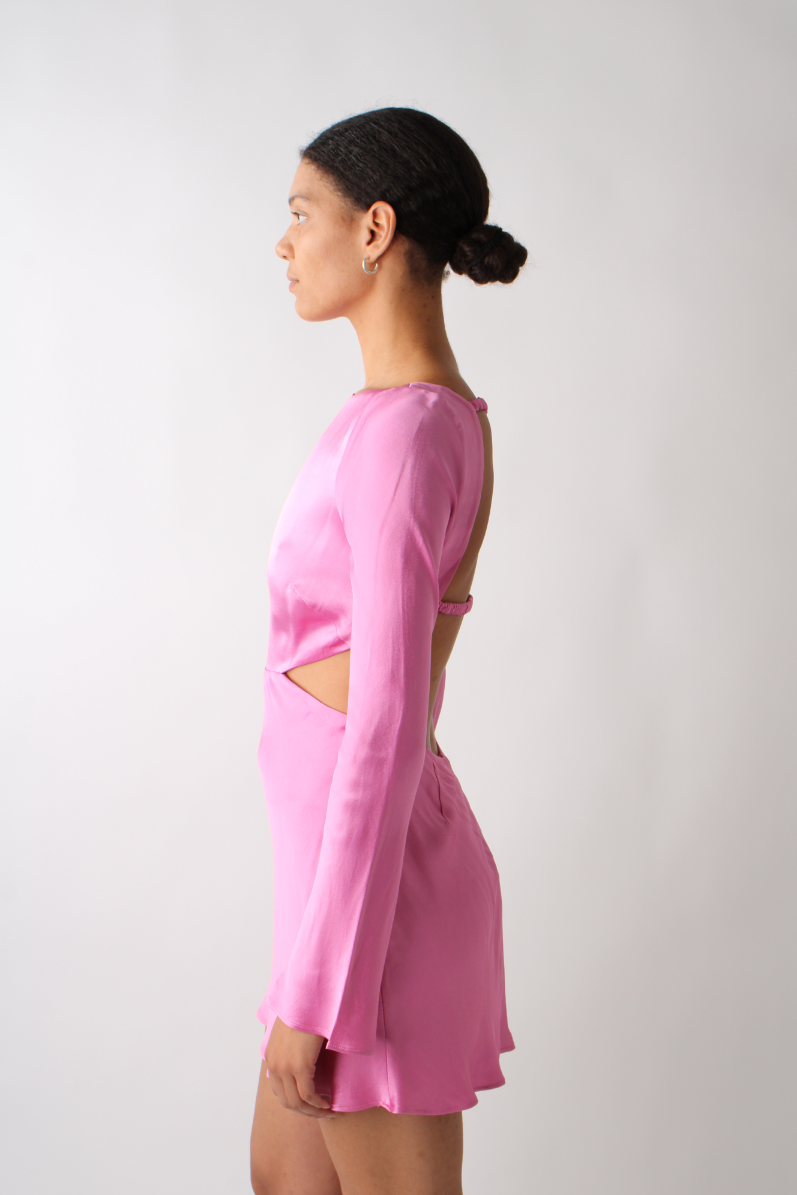 Shona Joy Arienzo Open Back Mini Dress