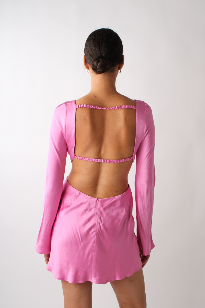 Shona Joy Arienzo Open Back Mini Dress