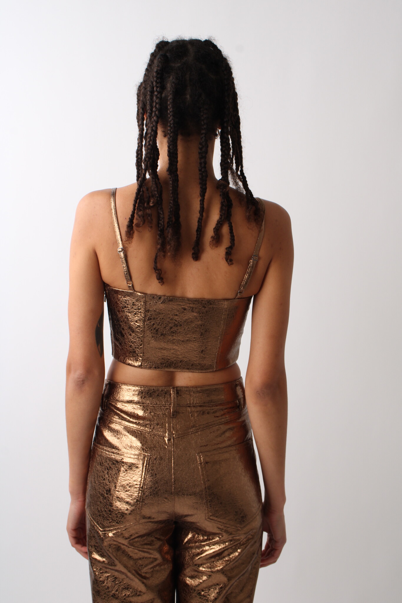 Rotate Textured Corset Top