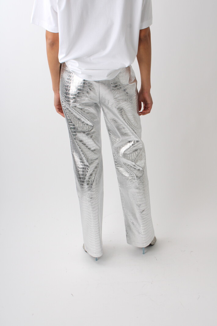 Rotate Textured Trousers