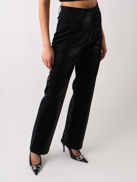 Rotate Coated High Waist Trousers