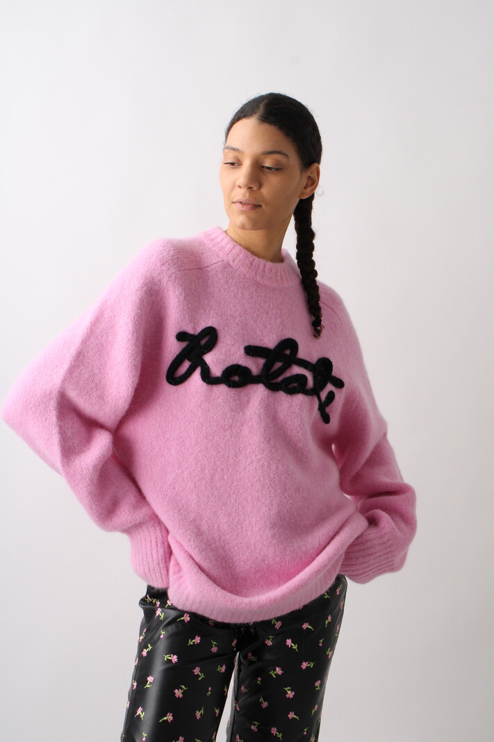 Rotate Oversized Logo Jumper