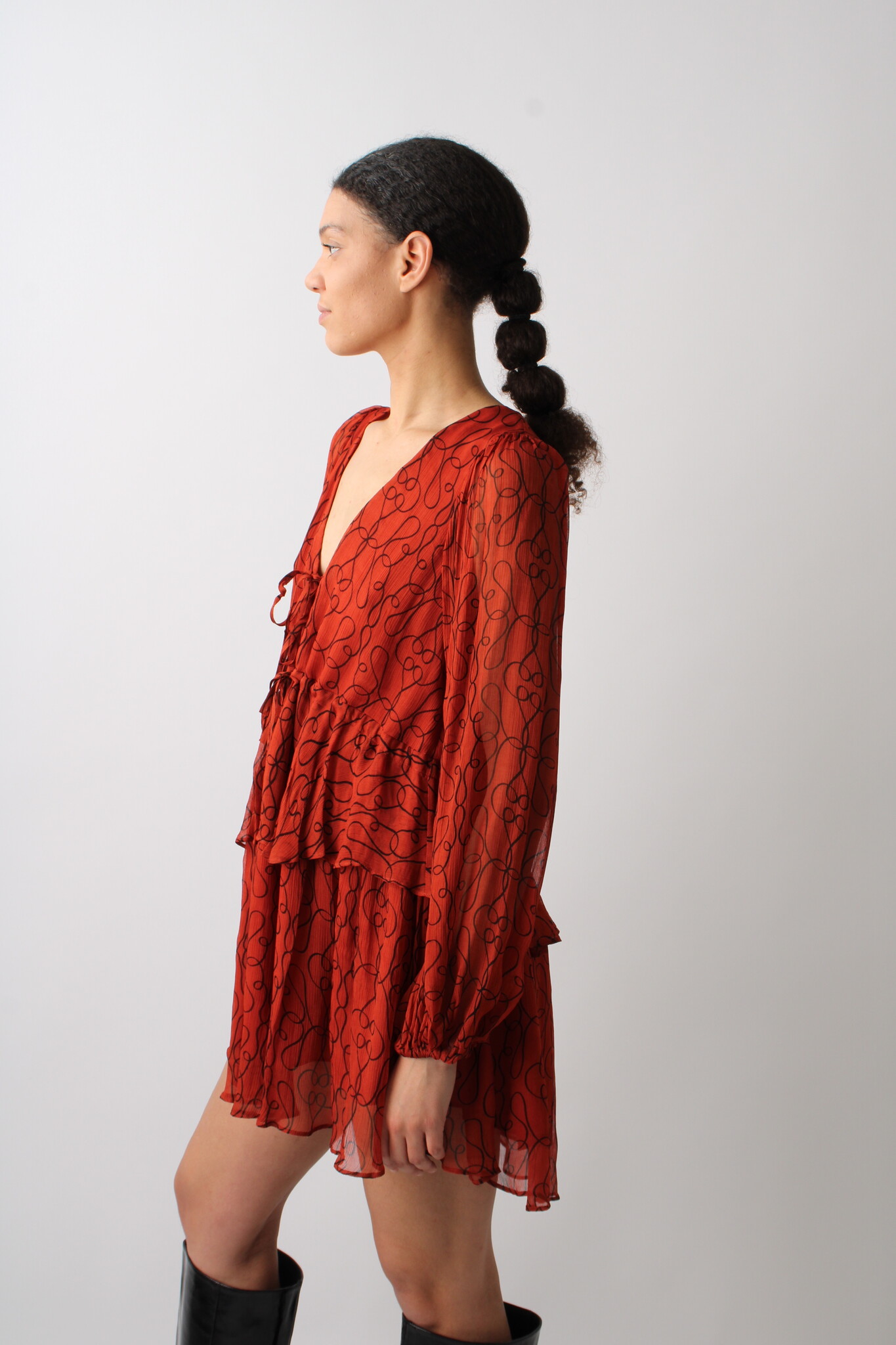 Shona Joy Lace Front Mini Jurk