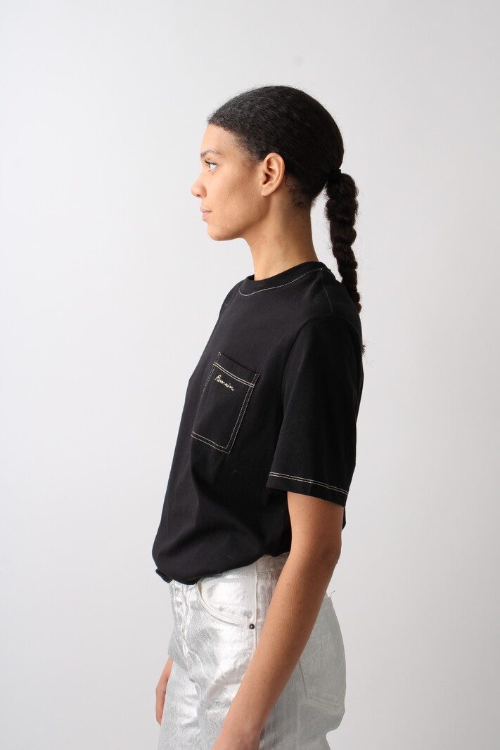 Remain Contrast Stitch T-Shirt