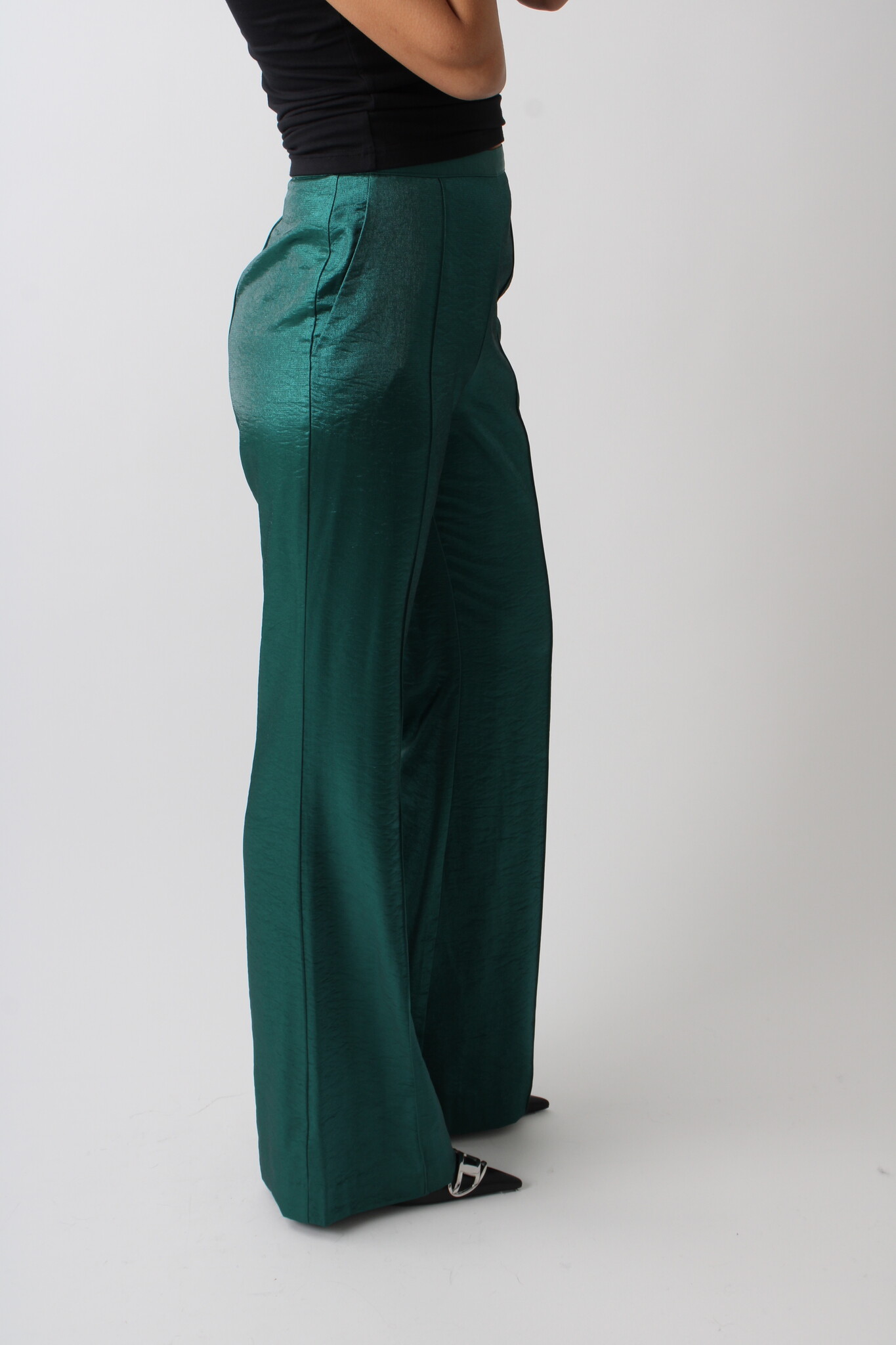 Shona Joy Miramare Pintuck Flared Broek