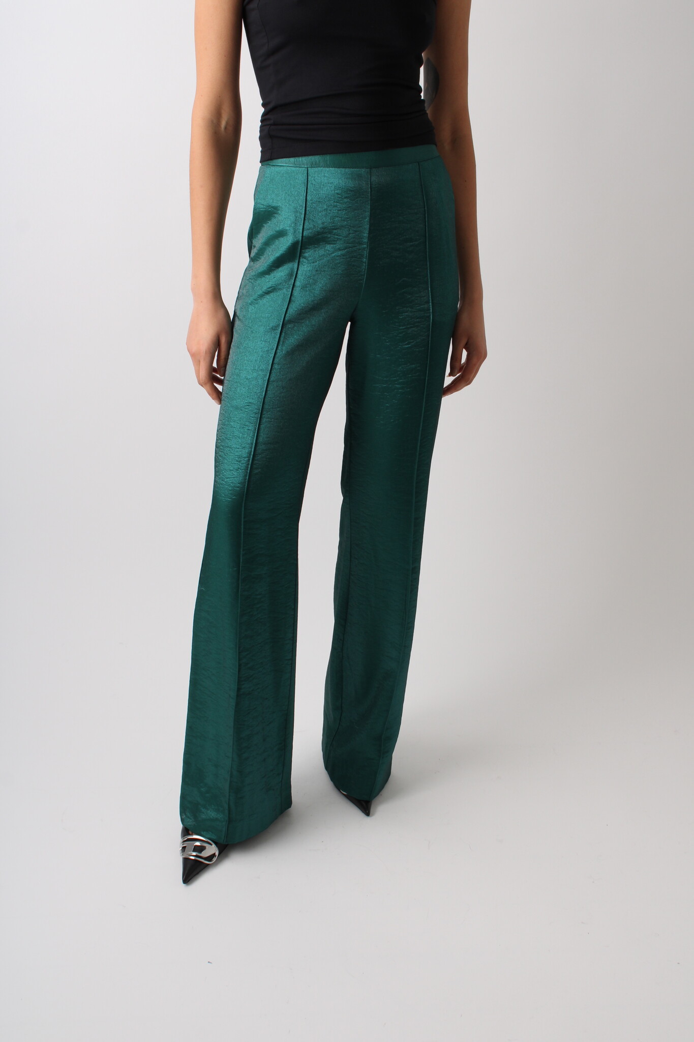 Shona Joy Miramare Pintuck Flared Broek