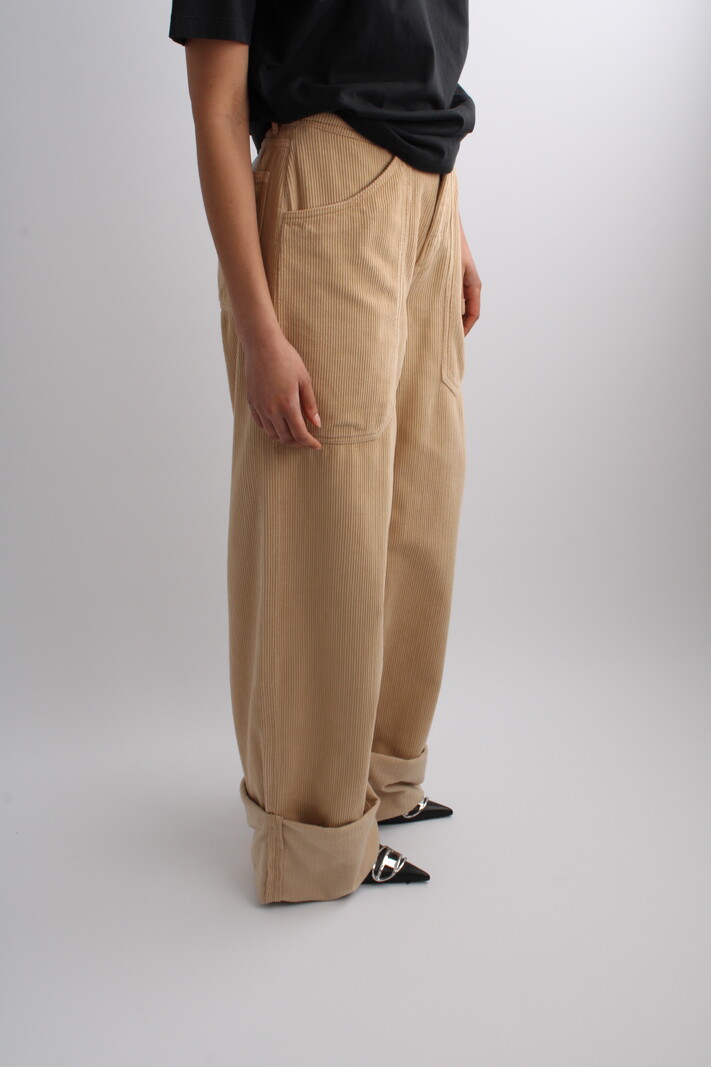 Cannari Concept Big Pocket Corduroy Trousers