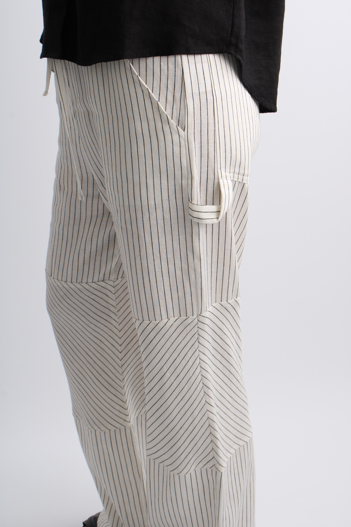 DAY Culkin Cozy Linen Stripe Pants