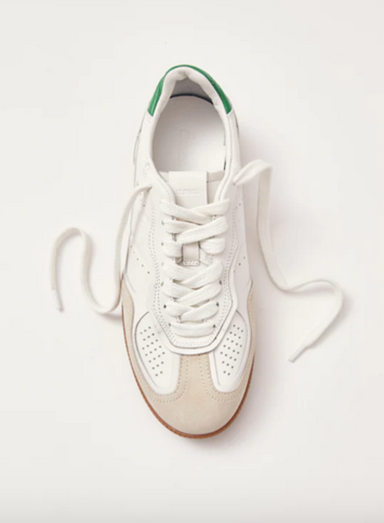 Alohas Green Leather Sneakers