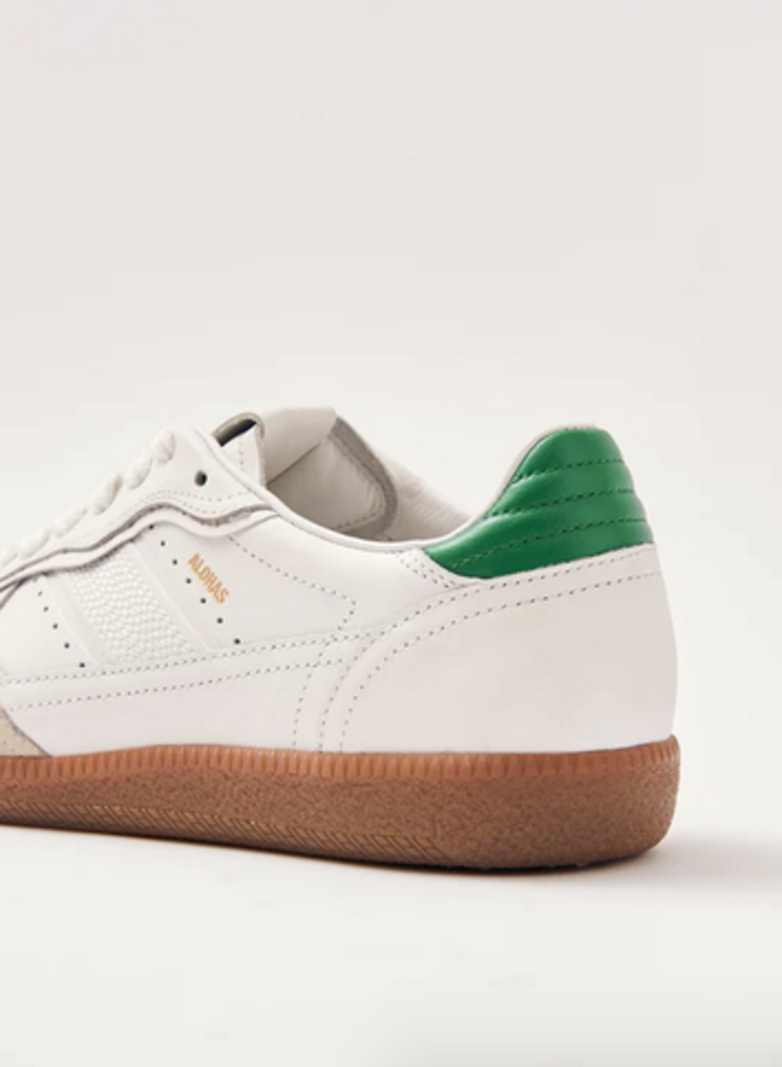 Alohas Green Leather Sneakers