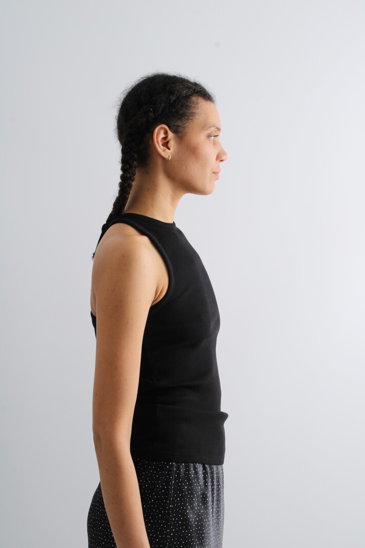 Remain Knotted Back Rib Top