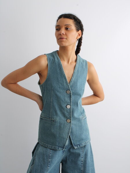 Remain Denim Waistcoat