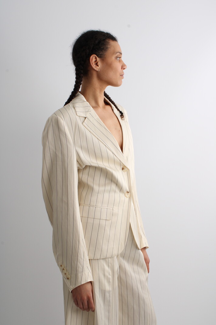 Remain Daily Striped Blazer