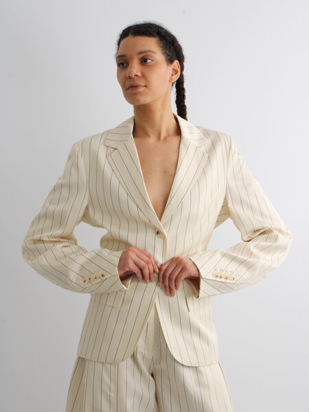 Remain Daily Striped Blazer