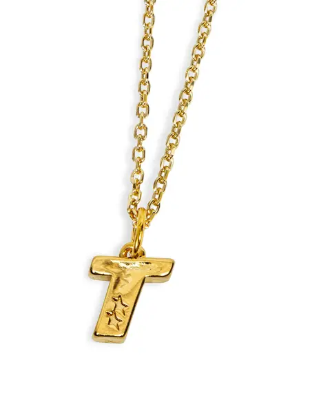 TwoJeys Letter T Necklace