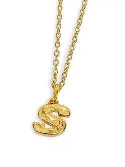 TwoJeys Letter S Necklace
