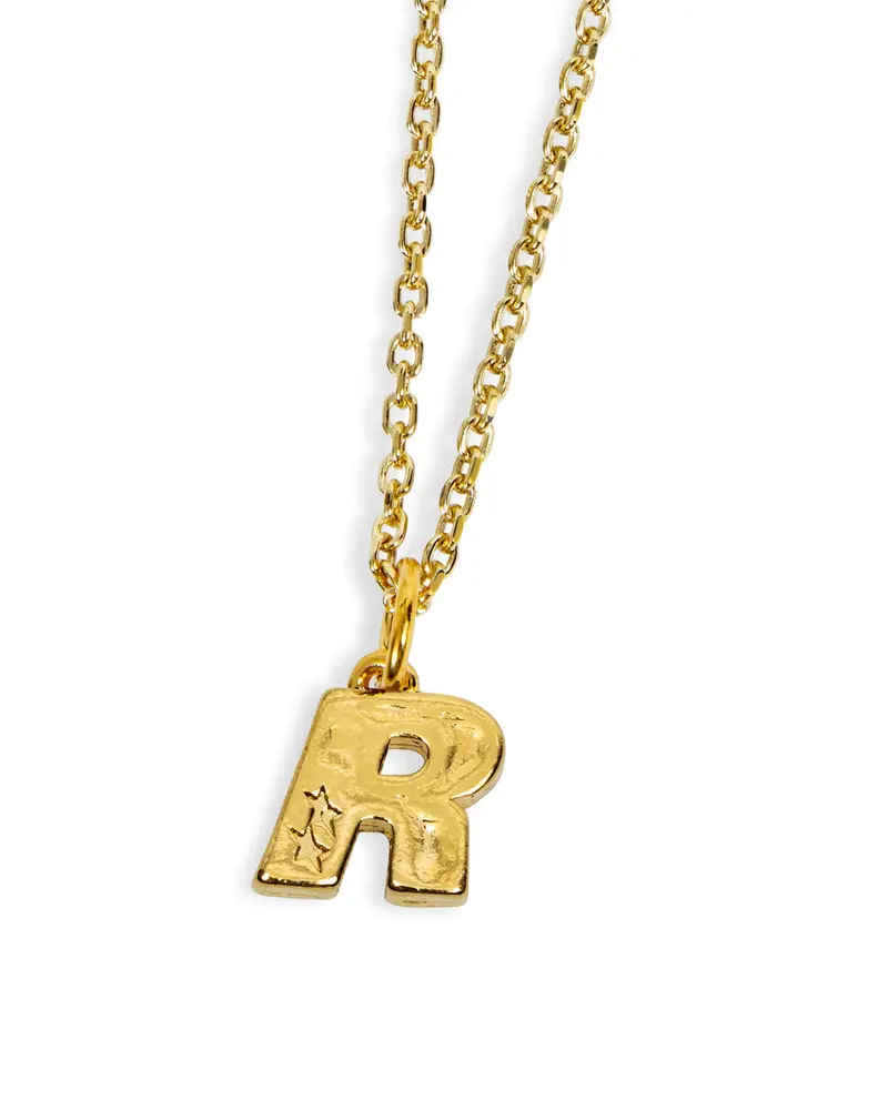 TwoJeys Letter R Necklace