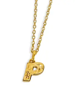 TwoJeys Letter P Necklace