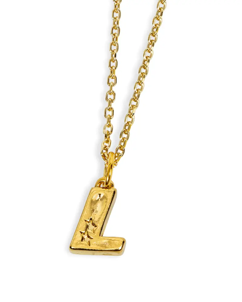 TwoJeys Letter L Necklace