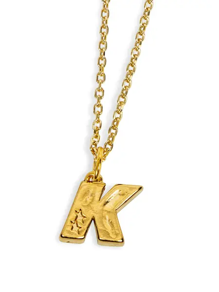 TwoJeys Letter K Necklace