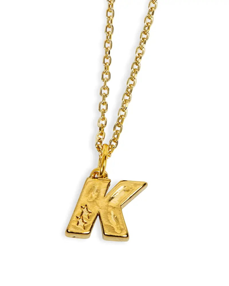 TwoJeys Letter K Necklace