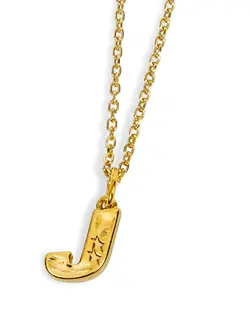 Letter J Necklace