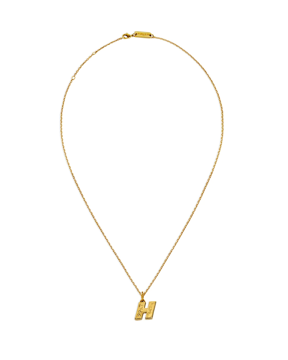 Letter H Necklace