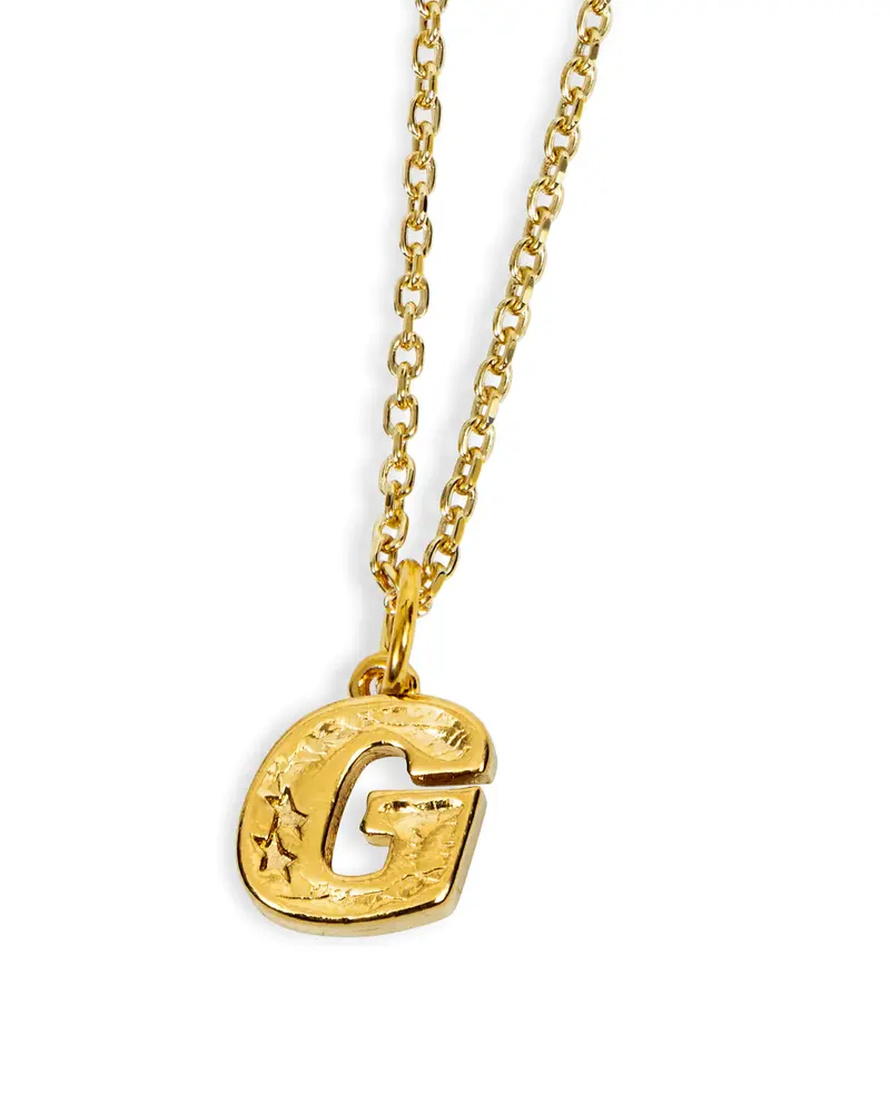 TwoJeys Letter G Necklace