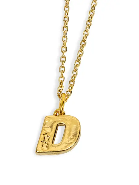 TwoJeys Letter D Necklace