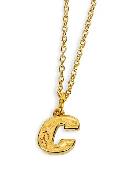 TwoJeys Letter C Necklace