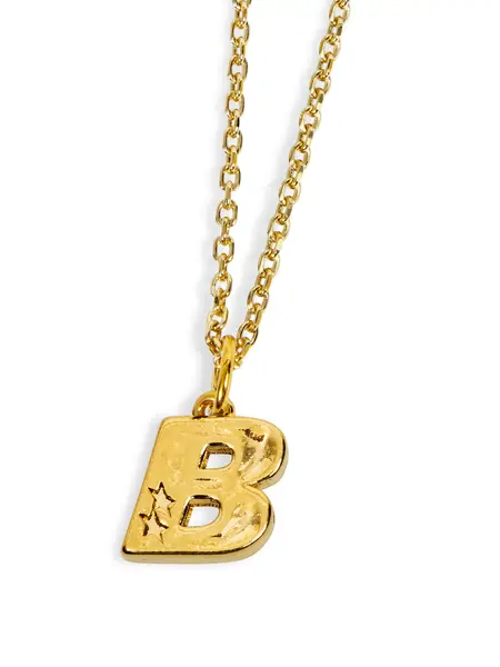 TwoJeys Letter B Necklace