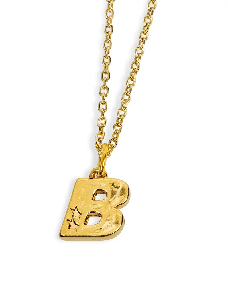 TwoJeys Letter B Necklace