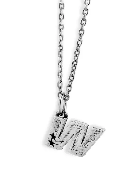 TwoJeys Letter W Necklace