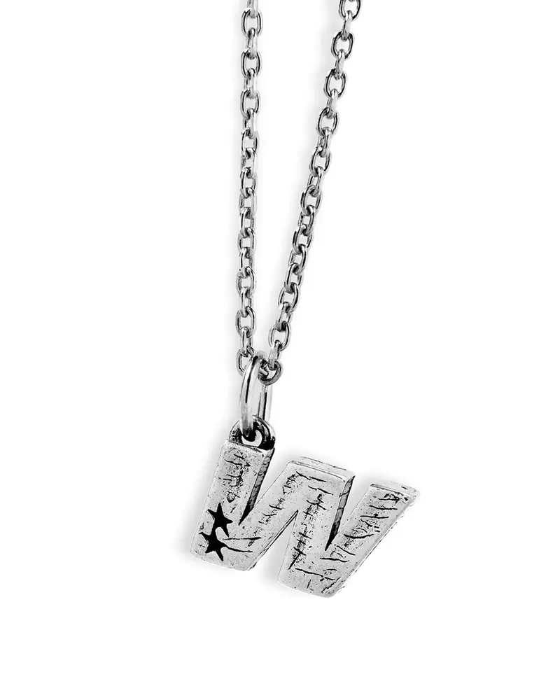 TwoJeys Letter W Necklace
