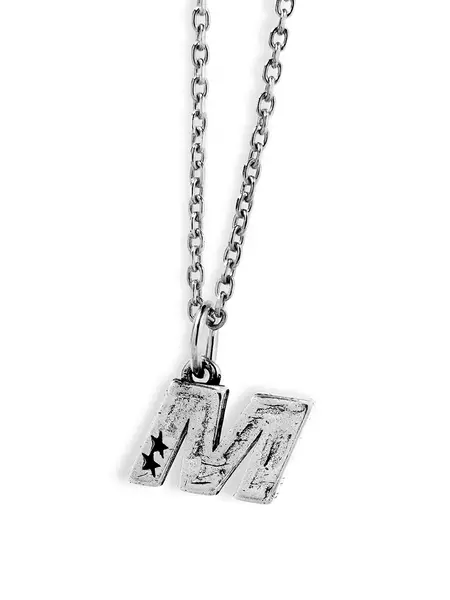 TwoJeys Letter M Necklace