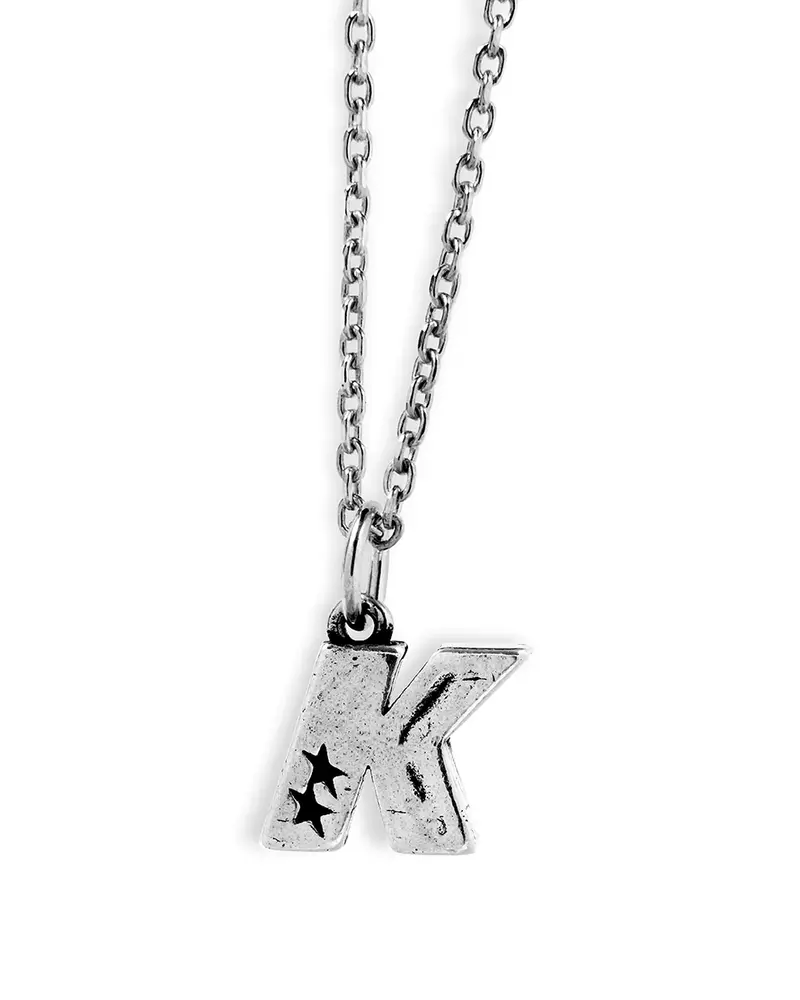 TwoJeys Letter K Necklace